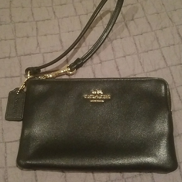 Coach Handbags - Coach black wristlet